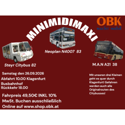 Sonderfahrt Klagenfurt...